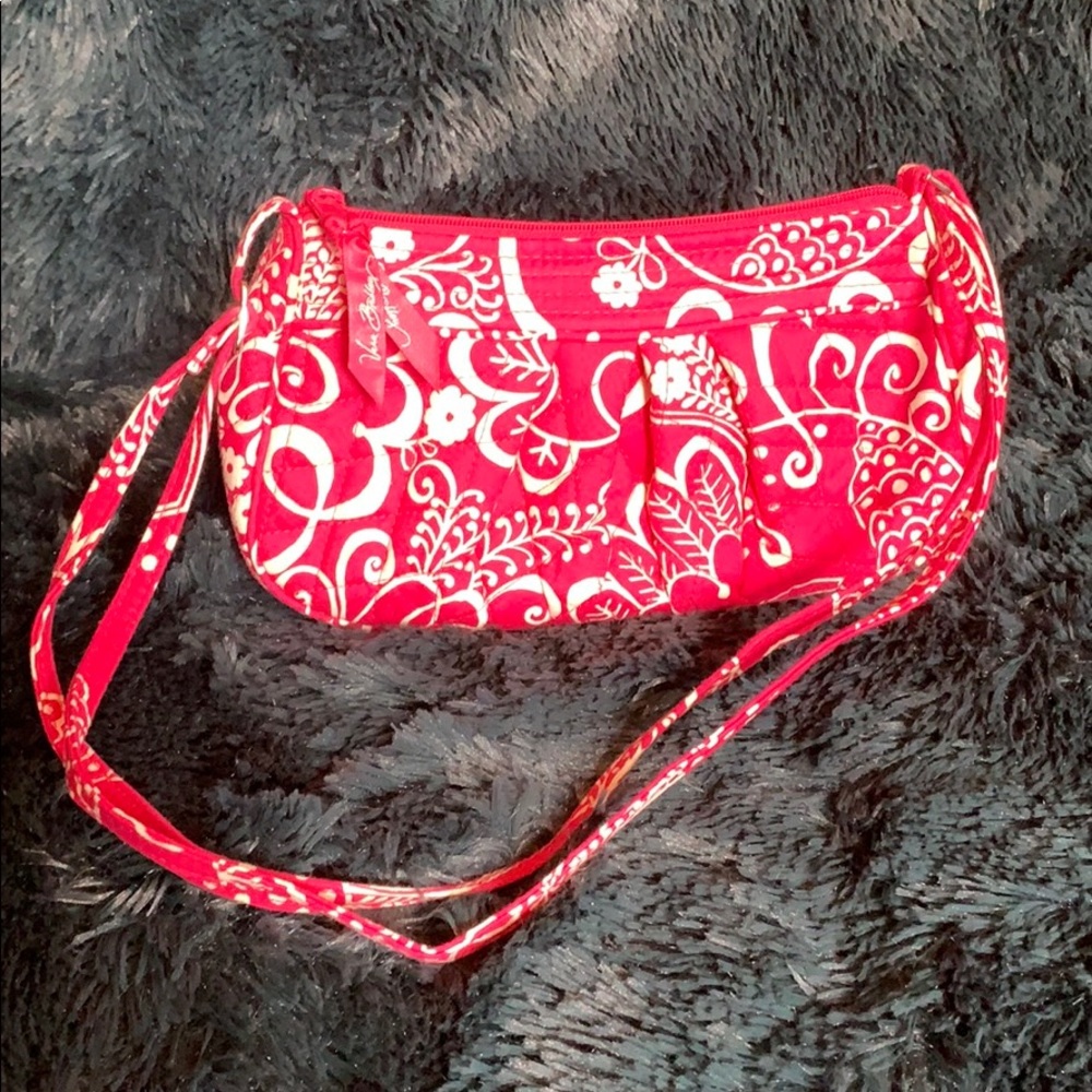 Vera Bradley Twirly Birds Pink Small Purse